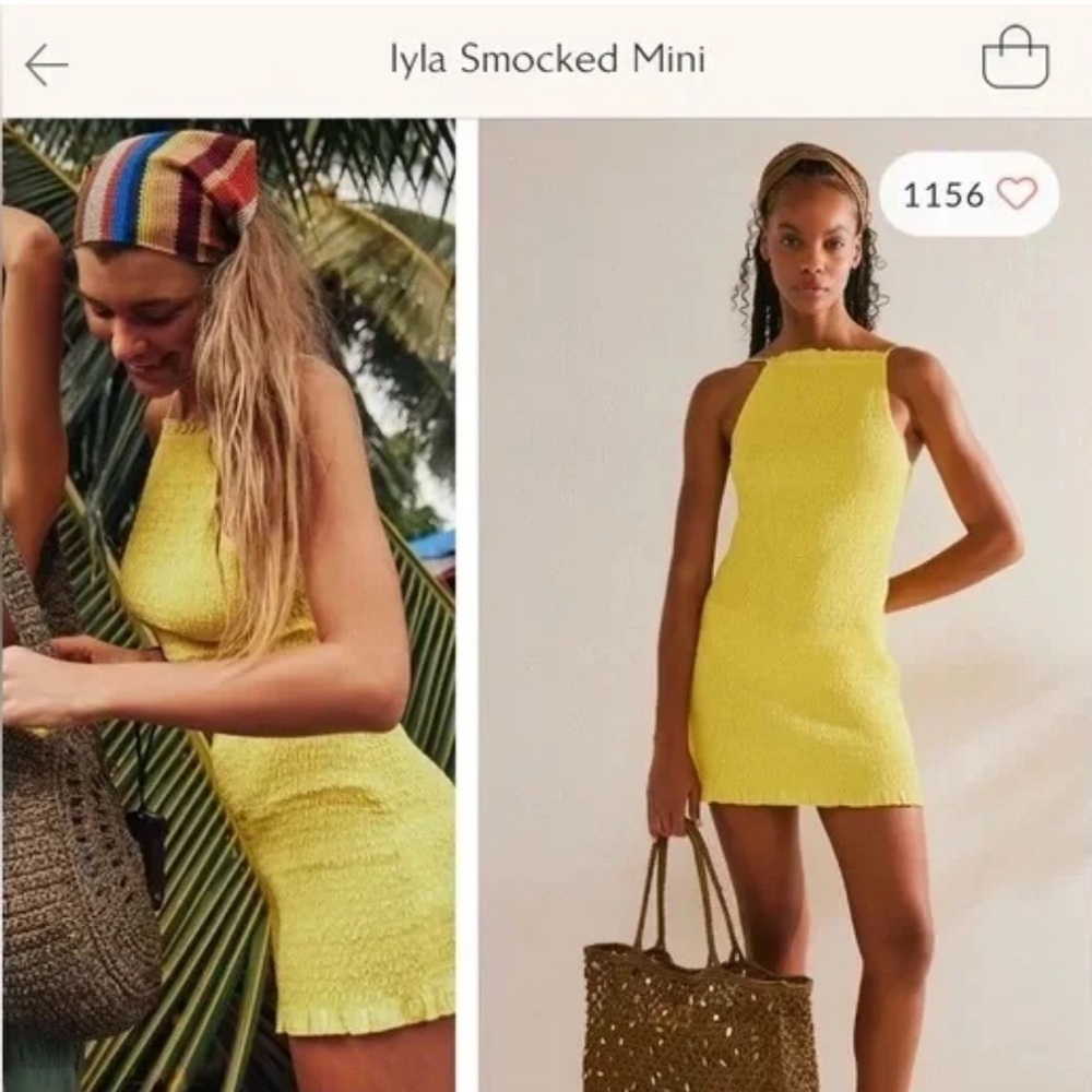 Free People Iyla smock dress